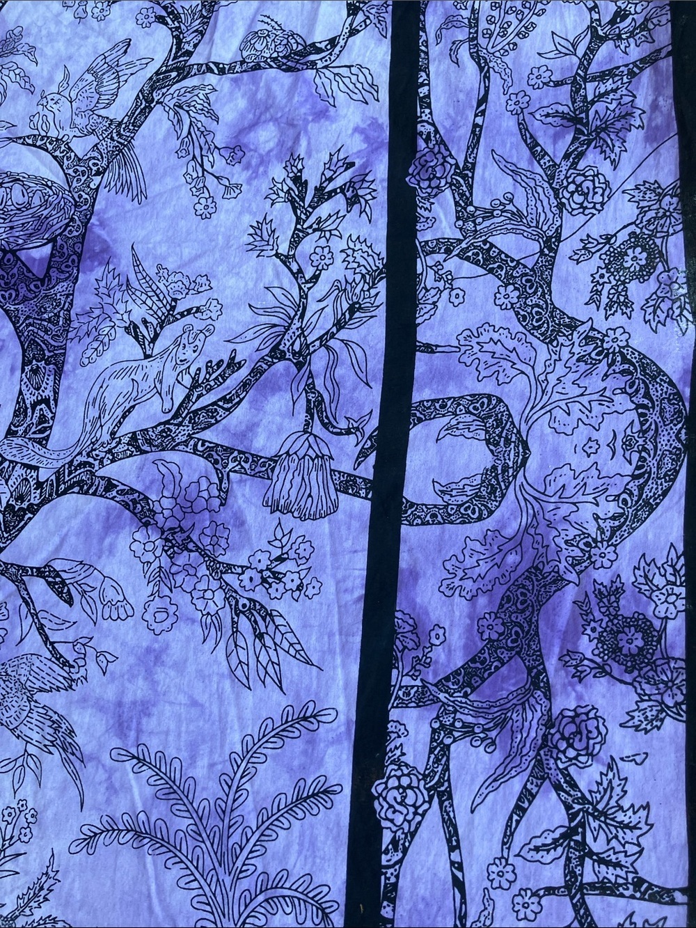 Zest for Life life-giving tree tapestry 100% cotton 59 x 85 - Picture 3 of 10